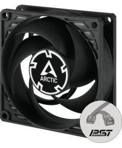 Arctic P8 PWM PST CO black - 80mm Korpusu dzesēšana