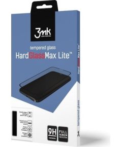 3MK HardGlass Max Lite Samsung A202 A20e black FullScreen Glass 9H Ekrānu aizsardzība