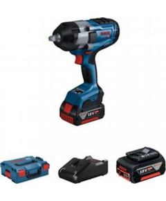 Klucz udarowy Bosch KLUCZ UDAROWY AKUMULATOROWY 1/2' GDS 18V-1000 2*5.0AH Ударный гайковерт