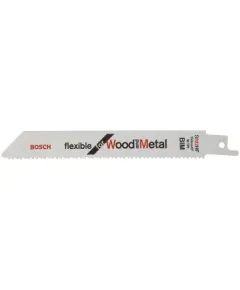 Bosch saber saw blade S 922 HF Flexible for Wood and Metal, 100 pieces (length 150mm) Лезвие лобзика