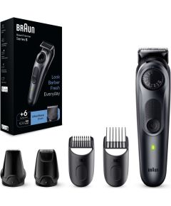 BRAUN BT5441 5.sērija wet&dry bārdas un matu trimmeris Волосы, борода, триммеры для тела