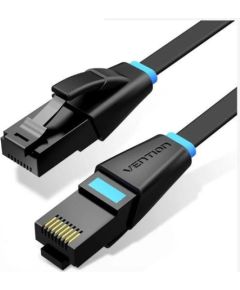 PATCH CABLE CAT.6 UTP FLAT/1M BLACK IBJBF VENTION Сетевые кабели