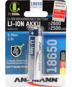 Ansmann akumulators 18650 2500mAh Jaunumi - Datori