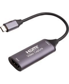 EXD Внешняя карта видеозахвата  HDMI 4K/30Hz to USB2.0 Type-C Коммутаторы (Switch)