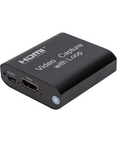 EXD Внешняя карта видеозахвата HDMI, 4K 30Hz Коммутаторы (Switch)