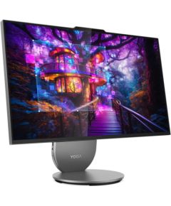 Lenovo Yoga AIO 27IAH10 27.0" QHD/u7-255H/16GB/1TB SSD/Arc140T/ENG/Keyb+Mouse/Win11H/2YW/Luna Grey All In One Datori (AIO)