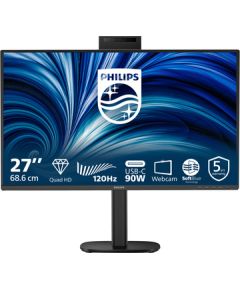 Монитор Philips Philips 3000 series 27B2U3601H/00 компьютерный 68,6 см (27") 2560 x 1440 px Quad HD LCD Black LED / LCD мониторы