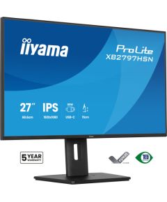 IIYAMA 68.6cm (27")   XB2797HSN-B1 16:9 HDMI+DP+2xUSB-C IPS LED / LCD мониторы