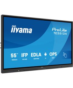 Монитор iiyama IIYAMA 138.8cm(55") TE5513A-B2AG 16:9 Сенсорный 2xHDMI+DP+2xUSBC (доставка) LED / LCD мониторы