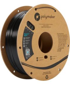 Polymaker PETG materiāls PolyLite Black, 1kg 3D Printeri un lāzergravētāji