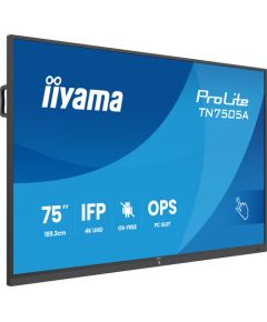 IIYAMA 189.3cm(75") TN7505A-B1AG Multi-Touch 2xHDMI+DP+USB-C (Speditionsversand) LED / LCD мониторы