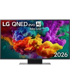 LG QNED87 evo AI, 50'', 4K UHD, QNED Mini LED, black - TV Телевизоры