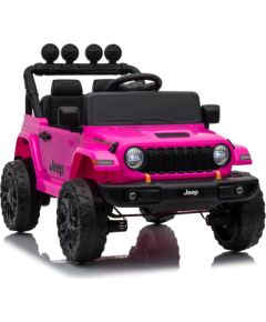 Lean Cars Jeep Rubicon DK-JWR558 24V Pink Battery-Powered Vehicle Jaunumi, Bērnu preces