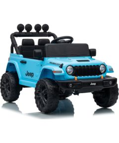 Lean Cars Jeep Rubicon DK-JWR558 24V Light Blue Battery-Powered Vehicle Jaunumi, Bērnu preces