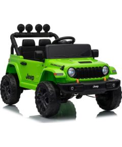 Lean Cars Jeep Rubicon DK-JWR558 24V Green Battery-Powered Vehicle Jaunumi, Bērnu preces