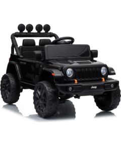 Lean Cars Jeep Rubicon DK-JWR558 24V Black Battery-Powered Vehicle Jaunumi, Bērnu preces