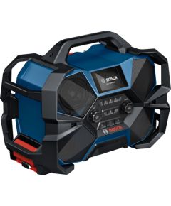 Radio uztvērējs Bosch GPB 18VH-6 SRC Professional; 12 - 18 V (bez akumulatora un lādētāja) Строительное радио