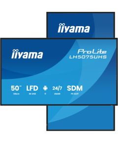 IIYAMA 125.7cm(50") LH5075UHS-B2AG 16:9 3xHDMI+DP+2xUSB VA LED / LCD мониторы