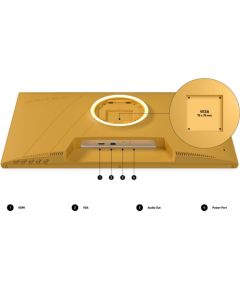 JAPANNEXT 60,5cm JN-I238FHD120F-HSP-YE   16:9 HDMI gelb FHD Monitori