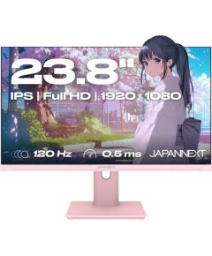 JAPANNEXT 60,5cm JN-I238FHD120F-HSP-PK   16:9 HDMI pink FHD Monitori