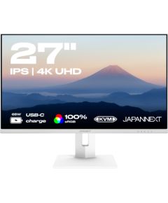 JAPANNEXT 68,6cm JN-IPS270WQHD75F-C65W-HSP-W  HDMI/DP   WQHD Monitori