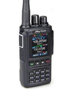 Anytone DMR bezvadu radio stacija Rācijas