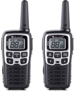 Midland XT50 2xPMR divvirzienu radio GREY Rācijas