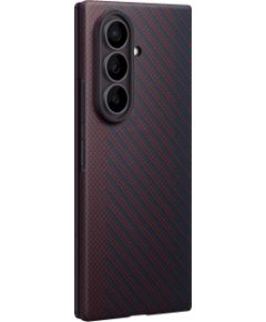 Samsung EF-KF976SRE Carbon Magnet Case Aizsargapvalks priekš Galaxy Z Fold 8 Ultra / sarkans Neoriģinālie Maciņi