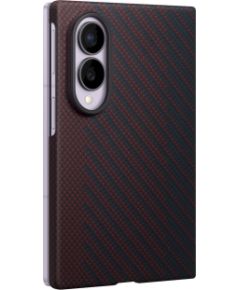 Samsung EF-KF971SRE Carbon Magnet Case Aizsargapvalks priekš Galaxy Z Fold 8 / sarkans Neoriģinālie Maciņi