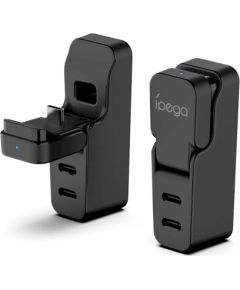 iPega P5S040 Charger Dock Lādēšanas dokstacija kontrolierim priekš PS5 Slim/PS5 Pro / melns Piederumi konsolēm