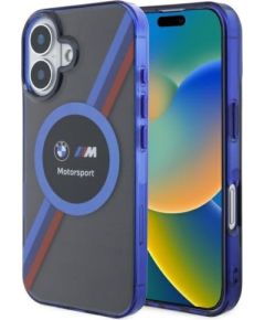 BMW Motorsport IML Circle MagSafe Aizsargapvalks Priekš Apple iPhone 16 Neoriģinālie Maciņi