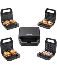 Promis 4 in 1 MELTO sandwich maker / sandwich, cookies, nuts, waffles, grill / Tosteri