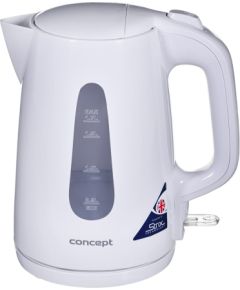 Concept RK2380 electric kettle 1.7 L 2200 W White Чайники (электрические)