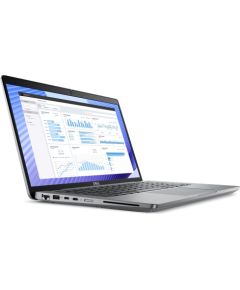 Dell Precision 3490 PRE3490-U52516 Ultra 5 135H 14"FHD AG 16GB SSD256 BT BLKB LAN W11Pro Gray (REPACK) 2Y Portatīvie datori