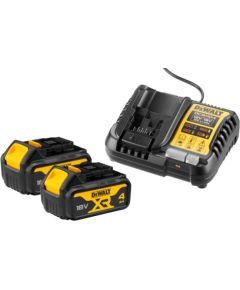 Akumulators DeWalt DCB1104M2-QW; 18 V; 2x4,0 Ah; Li-ion Аккумуляторы