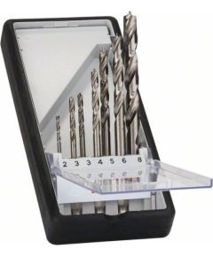 Koka urbju komplekts Bosch 2607019923; 2-8 mm; 7 gab. Piederumi urbjiem