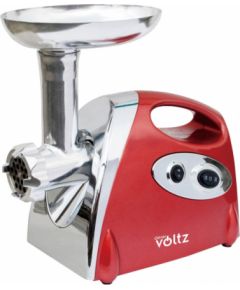 Gaļas maļamā mašīna ar tomātu sulas spiedi, 1400 W, sarkana, 55V51991AR, Oliver Voltz Gaļas maļamās mašīnas