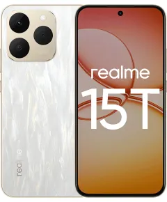 (Ir veikalā) Realme 15T 5G RMX5111 8GB/128GB Flowing Silver Mobilie telefoni