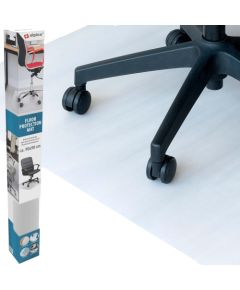 PODKŁAD OCHRONA PODŁOGI PE POD FOTEL BIUROWY KRZESŁO 90x90CM ALPINA Jaunumi -Dārzam