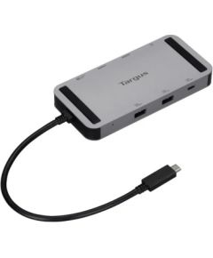 Targus USB4 Dual Video Mobile Dock with 140W EPR Pass-Thru DOCK429GL Ethernet LAN (RJ-45) ports 1 HDMI ports quantity 2 Dokstacijas portatīvajiem datoriem