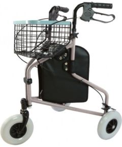 Reha Fund Ergonomic tricycle walker Barcelona RF-611 - Grey Staigāšanas rāmji