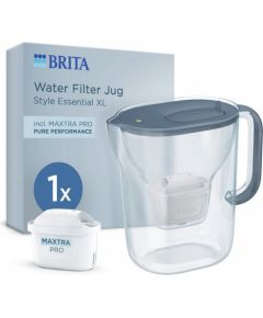 Brita Style filtra XL krūze, 3,6L, stone blue - STYLE-BLUE Citi virtuves piederumi