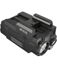 Nitecore NPL25GL pistol tactical light – 900-lumen white LED, integrated green laser, detachable battery, magnetic charging, IPX6 water resistant Dažādi piederumi tūrismam