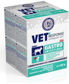 VET RESPONSE Gastrointestinal - wet cat food - 4x85g Barība