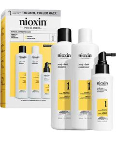 Nioxin System 1 Set I. - Sada pro jemné mírně řídnoucí přírodní vlasy Smaržas - NESAKĀRTOTS