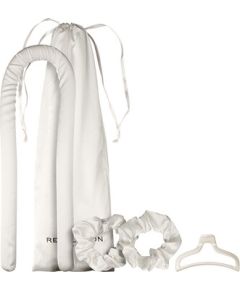 Makeup Revolution Curl Enhance Satin Curling Ribbon Ivory - Hair curling set Matu kopšana