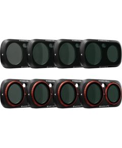 Freewell Filter Set for Insta360 Luna Ultra All Day (8-piece set) Sporta kameru aksesuāri