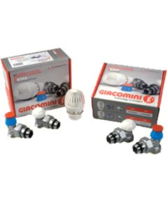 Giacomini adiatoru termostata komplekts 1/2x16 ANGLE AND STRAIGHT KIT Piederumi apkures iekārtām