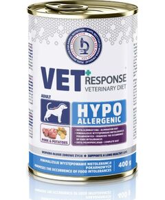 Vet Response Karma mokra dla psa VET RESPONSE HYPOALLERGENIC wieprzowina 400 g Suņu barība