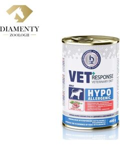 Vet Response Karma mokra dla psa VET RESPONSE HYPOALLERGENIC królik 400 g Suņu barība